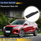 Rear Left Door Side Lower Trim No. 828715RB0A for Nissan Kicks (2018–2023)