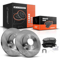 Front Disc Brake Rotors & Ceramic Pads for Nissan Altima/Sentra (1993–2001)