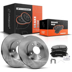 Front Disc Brake Rotors & Ceramic Pads for Nissan Altima/Sentra (1993–2001)