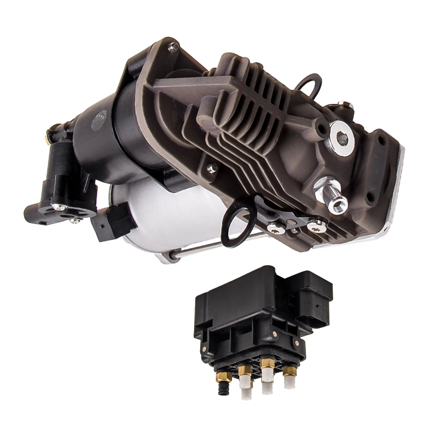 Air Suspension Compressor Pump Valve Block for Mercedes W164 (2007–2012)