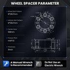 Wheel Spacers for GMC Savana 1500 (2003-2014)