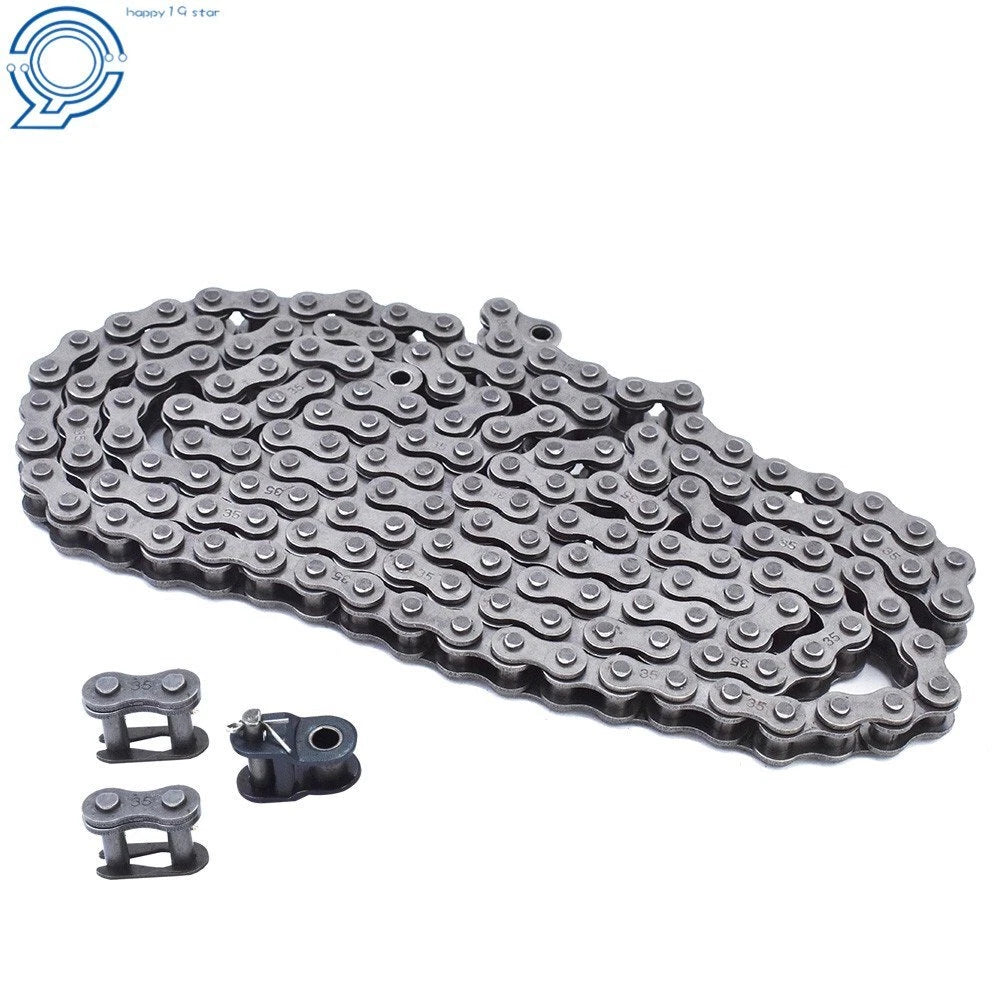5 Feet Roller Chain with 2 Master Links for Go Kart