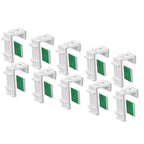 10X Clamp Support Binder Holders for Klemmfix Double Roller Blinds