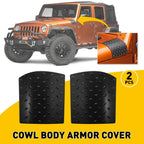 2X Cowl Body Armor Cover for Jeep Wrangler JK (2007–2018)