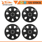 Set of 4 Wheel Hub Caps for R14 Tire & Rim (Fits Various Models)