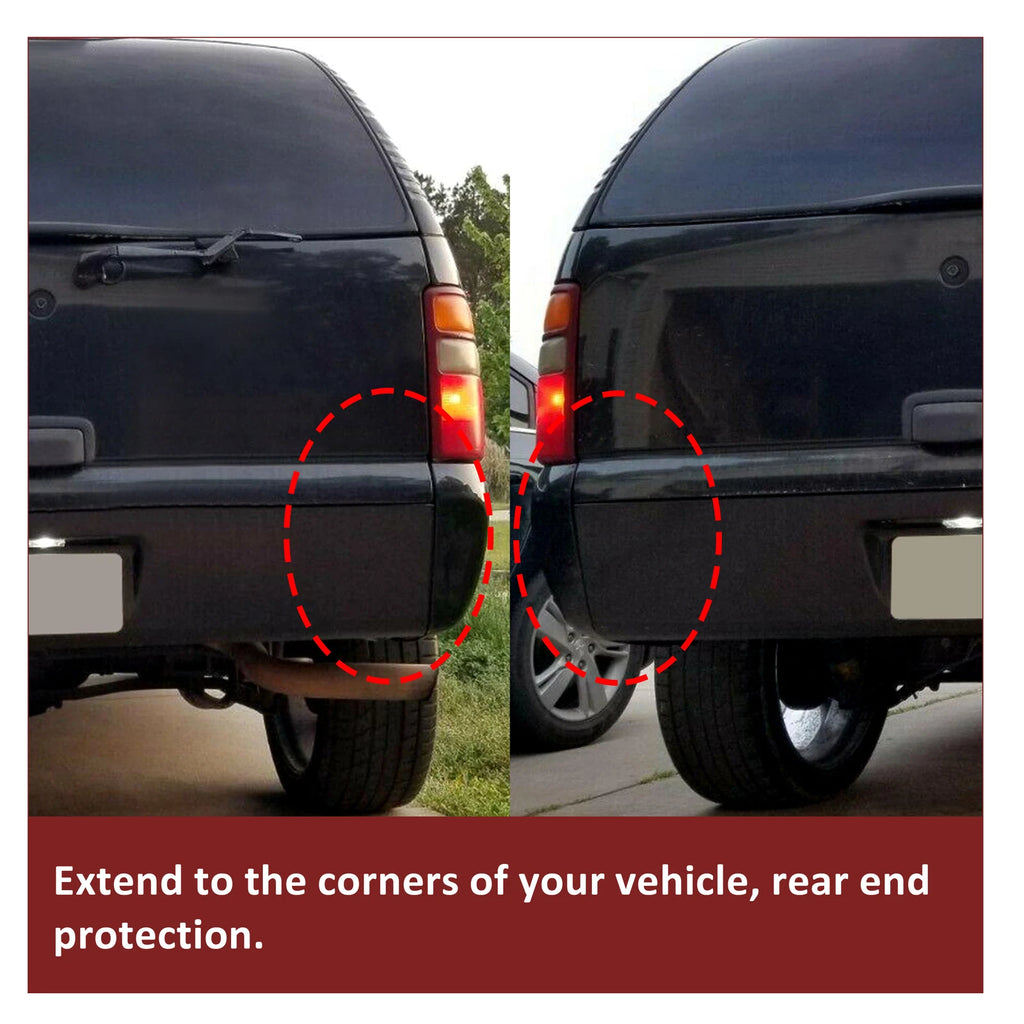 Rear Roll Pan Bumper with Light & Screws for Chevy Tahoe Suburban (2000–2006)