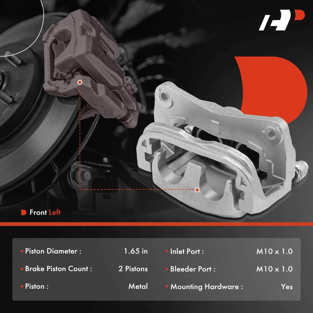 Front Left Brake Caliper for Subaru Outback, Forester, Impreza (2002-2014)