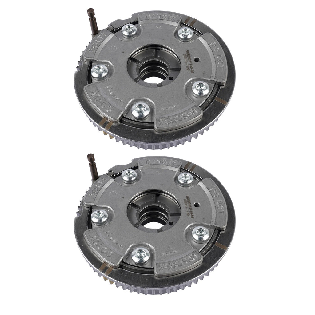 2X Exhaust Camshaft Adjusters 2720505047 for Mercedes C300 E350 (2008–2015)