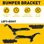 Set of 4 Front Bumper & Headlight Brackets for Honda CR-V (2007â2011)