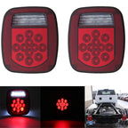 2X LED Tail Light Rear Brake Lamp for Jeep Wrangler TJ CJ YJ (1997–2006)