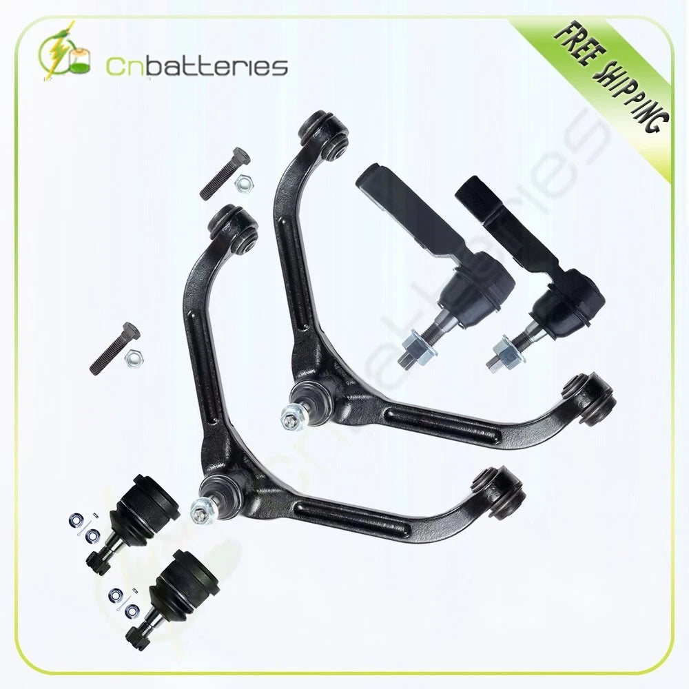 6pc Front Steering Ball Joints & Control Arms for Jeep Liberty (2005–2007)