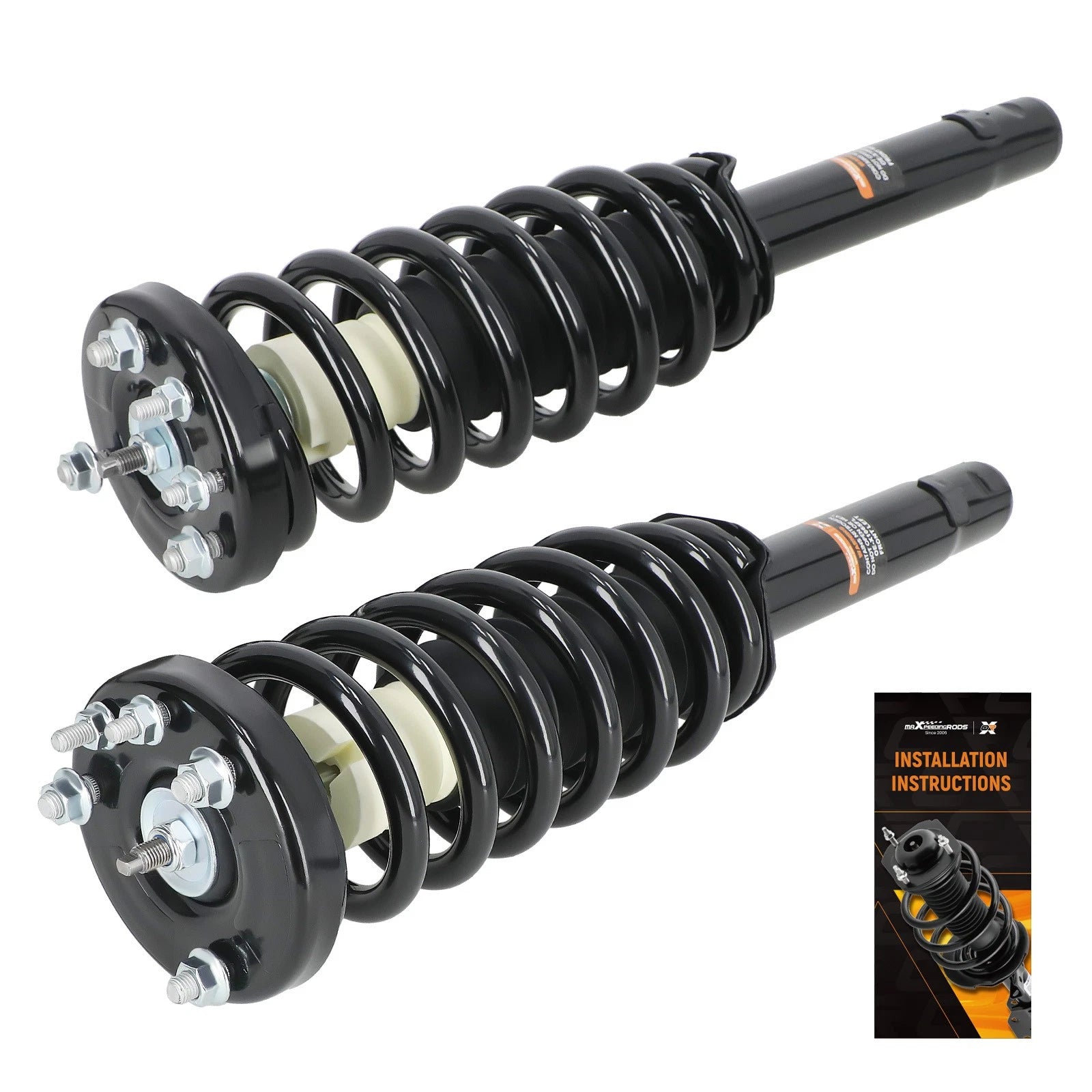 2pcs Front Complete Struts w/ Coil Spring for Acura TSX (2004–2008)