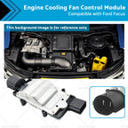 Engine Cooling Fan Control Module for Ford Focus (2012–2018) 1137328567