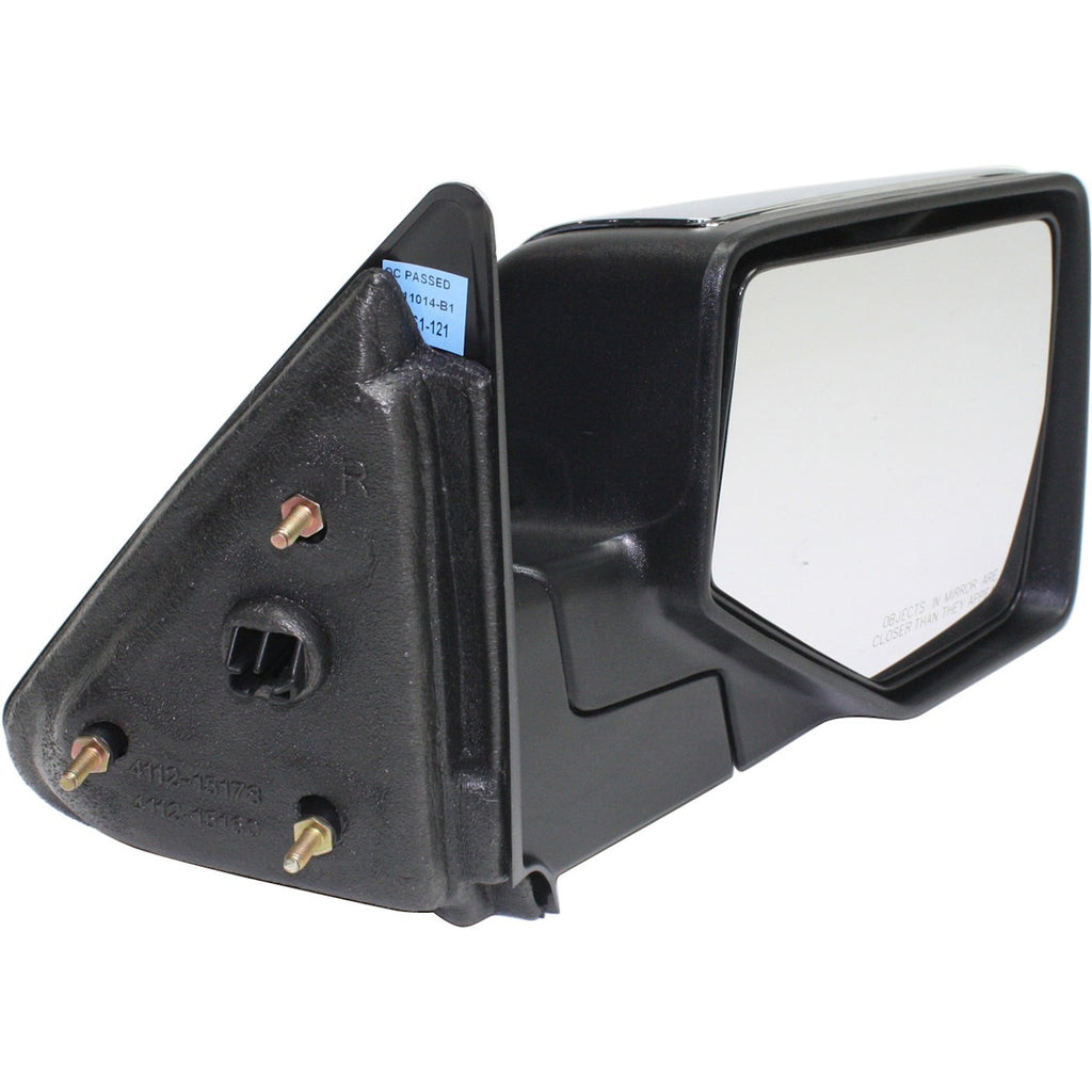 Right Side Mirror for Ford Ranger (2006–2011) Manual Folding Chrome