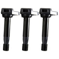 Set of 3 Ignition Coils for Honda Odyssey Acura RL TL CL Accord