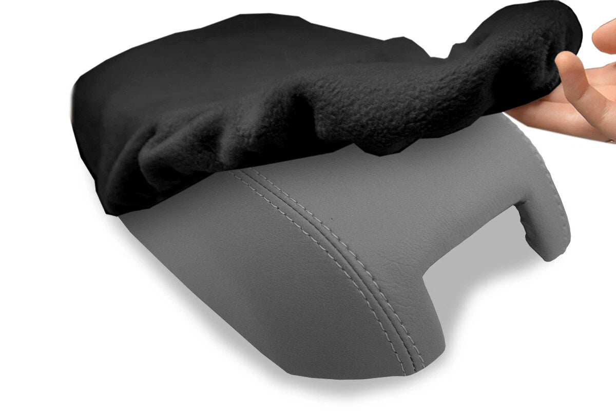Armrest Cover Protector for Volvo XC90 (2003–2014) Black Fleece