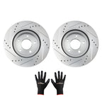 Front Drilled & Slotted Brake Rotor for Nissan Altima (2007–2025)