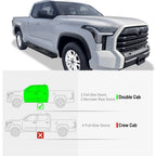 Nerf Bars for Toyota Tundra Double Cab (2022-2026) - Black
