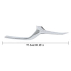 Chrome Front Driver Grille Trim Molding for Mazda CX-30 (2020-2023)