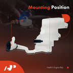 Washer Reservoir with Cap and Pump for Toyota Corolla (2019–2021)