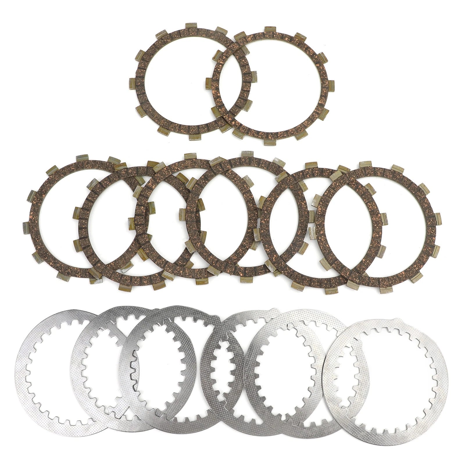 Clutch Kit for Yamaha XJ550 RH/H (1981–1982) - Iron & Friction Plates