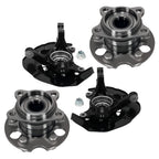 Front Steering Knuckle Rear Wheel Hubs Bearing for Lexus RX 300 2004–2009 AWD