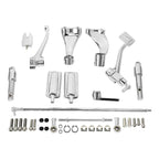 Chrome Forward Control Pegs & Linkage Levers for Harley Sportster (2004-2013)
