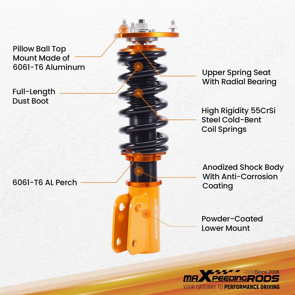 Coilover Strut Suspension Lowering Kit for Scion xB (2004-2006)