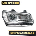 Chrome HID Headlight for Chrysler 300 (2017–2022) Right Passenger Side