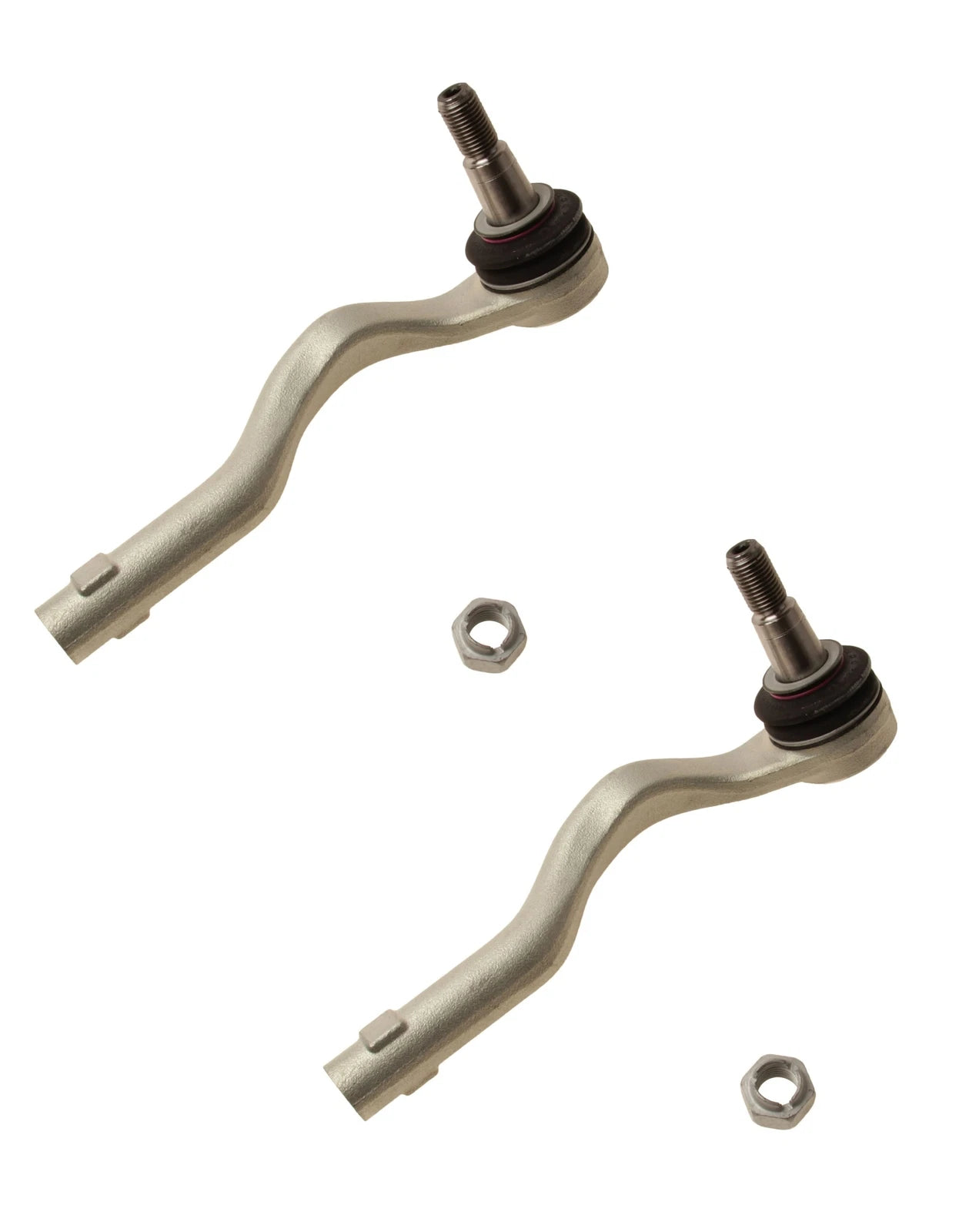 Set of 2 Front Outer Steering Tie Rod Ends for Mercedes W212 E550 (2009–2016)