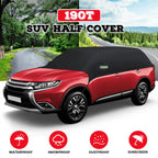 2X 66" Universal SUV Half-body Cover for Outdoor Waterproof Rain Snow Sun Dust