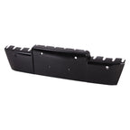 ABS Front License Plate Bracket w/Park Assist Sensor Holes w/o Mounting Hardware