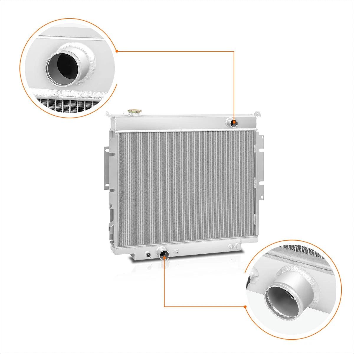Aluminum Radiator for Silverado/Sierra 1500 (2014–2016)