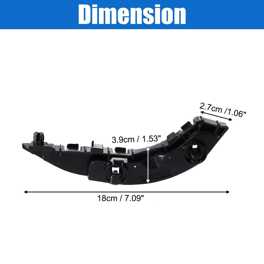 1 Pair Front Bumper Bracket for Honda Civic (2006–2011) Left Right Side