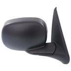 Set of 2 Manual Mirrors for Dodge Ram 1500 Van (1999–2003) Black Folding