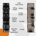 Master Power Window Switch for Chevrolet Avalanche 1500, GMC Sierra (2004–2006)