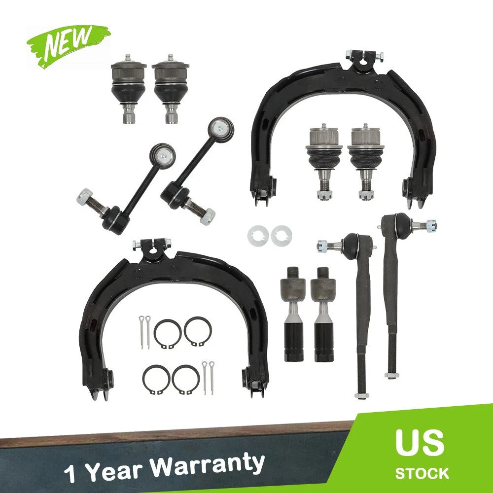 Set of 12 Control Arm Tie Rod Ball Joints for Chevrolet Trailblazer (2004–2007)