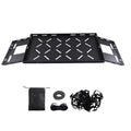 Cargo Shelf Rack with Stretch Net for Jeep Wrangler JK JL (2007–2026)
