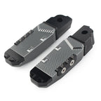CNC Aluminum Grey Rear Passenger Foot Pegs for BMW S1000RR (2009-2023)