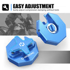 Set of 2 Front Forks Adjustment Knobs for Yamaha YZ125 125X 250X 450FX (2017–2023)