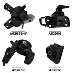 4Pcs Engine Motor & Transmission Mount for Toyota RAV4 L4 2.4L 2006–2008