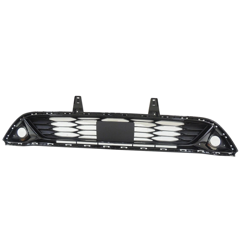 Front Bumper Cover Grille Replacement for Black Painted Toyota Hilux (2016–2020)