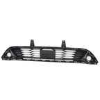 Front Bumper Cover Grille Replacement for Black Painted Toyota Hilux (2016–2020)