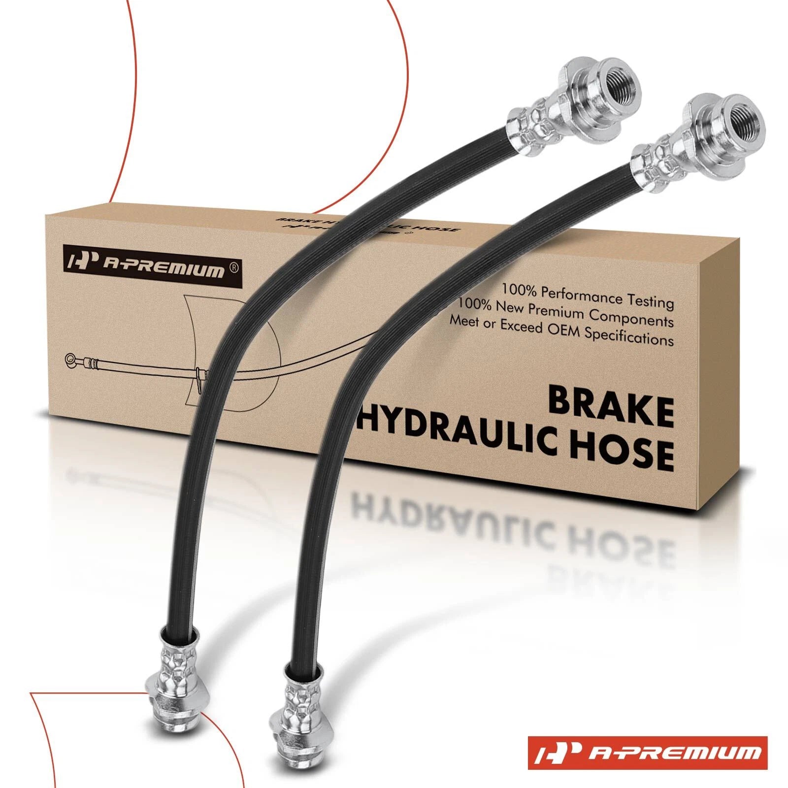 2X Rear Brake Hydraulic Hose for Nissan Sentra 1995–1999, 200SX 1995–1998