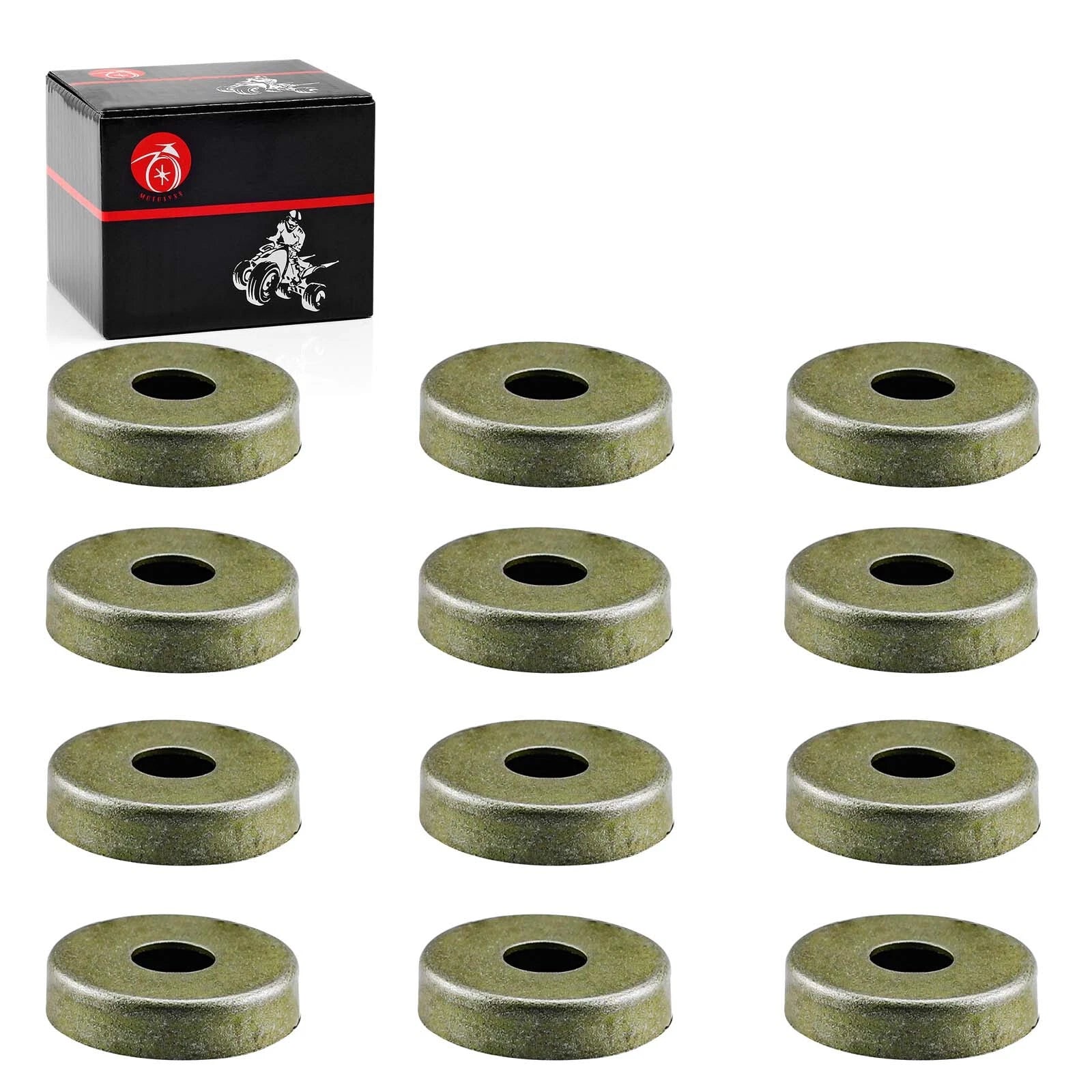 12X A Arm Dust Cover Seal Caps Kit for Yamaha YFZ450 (2004–2009, 2012–2013)