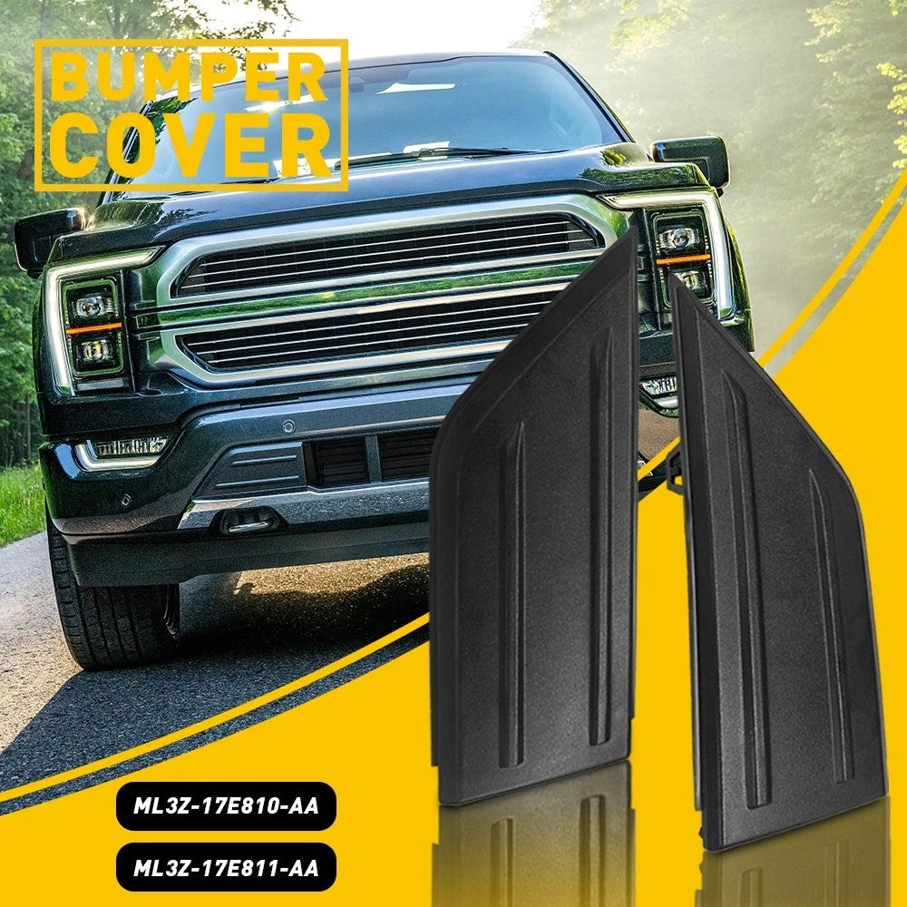 2X Front Bumper Corner Cover Trim Left+Right for Ford F150 (2021–2023)