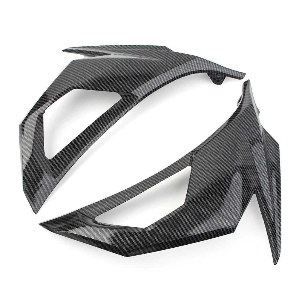 Fairing Cowl Turn Signal Panel Cover for Kawasaki Ninja 400 (2018–2023) Carbon Fiber