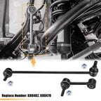 4X Stabilizer Sway Bar End Links for Audi A3 (2006–2013) No.K80482/K80478