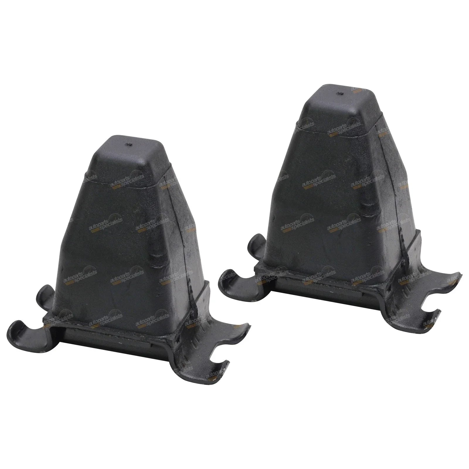 2 x Rear Leaf Spring Bump Stops for Toyota Hilux LN65 YN65 YN67 (1983–1988)