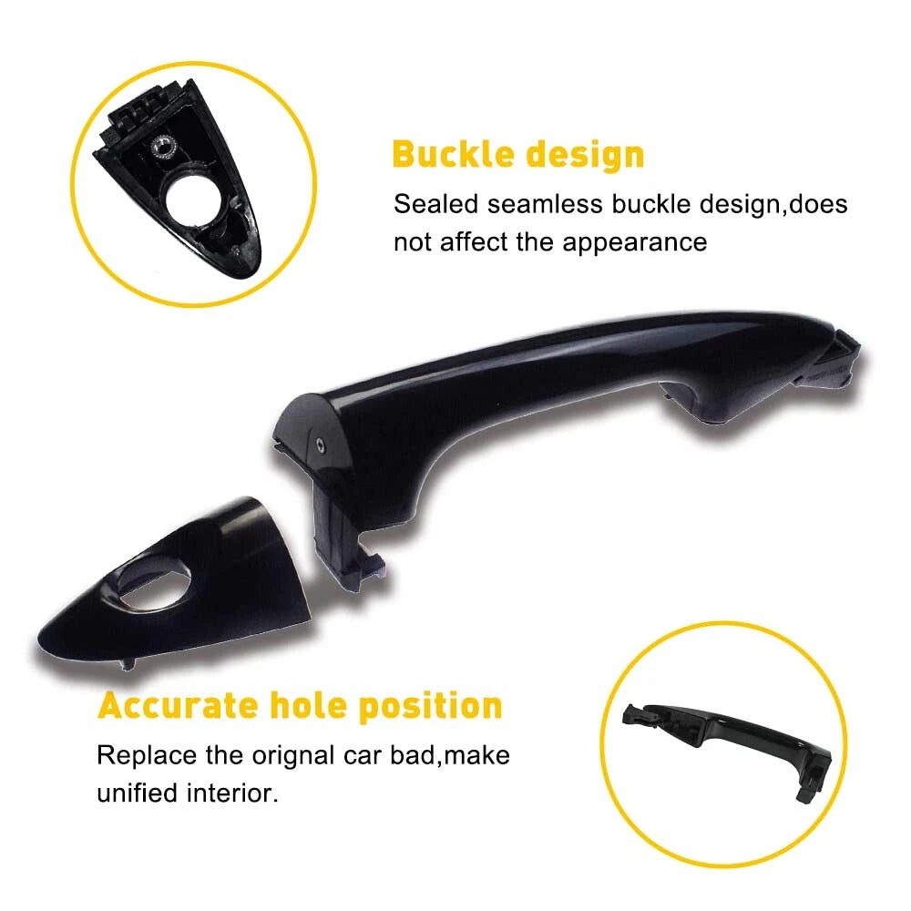 Exterior Door Handle for Hyundai Accent (2012â2016) Front Driver Primed